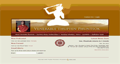 Desktop Screenshot of phuntsok.org